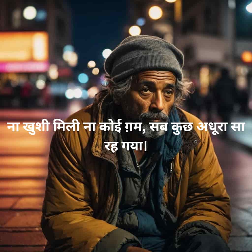 Hindi alone Shayari